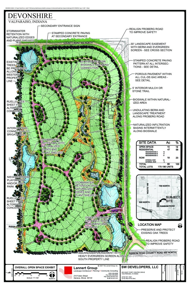 D- Overall Open Space Exhibit